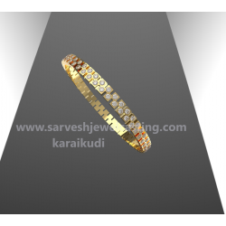 BANGLE GOLD WITH STONES