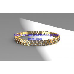 BANGLE GOLD WITH STONES