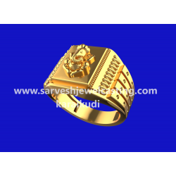 Gold  Vinayagar Rings