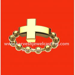 Gold Cross Rings